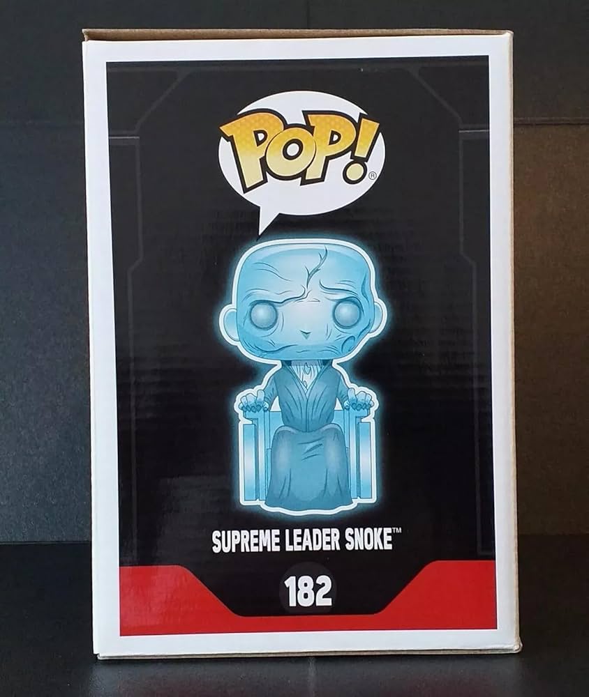SF・ファンタジー・ホラー POP! STAR WARS SUPREME LEADER SNOKE 182 Funko POP! Star Wars Supreme Leader Snoke Vinyl Bobble Head